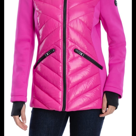 Michael Kors Puffer Jacket In Azaria Xs 